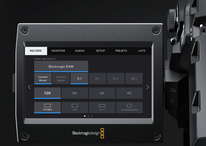 本公司全流程使用Blackmagic RAW格式拍摄