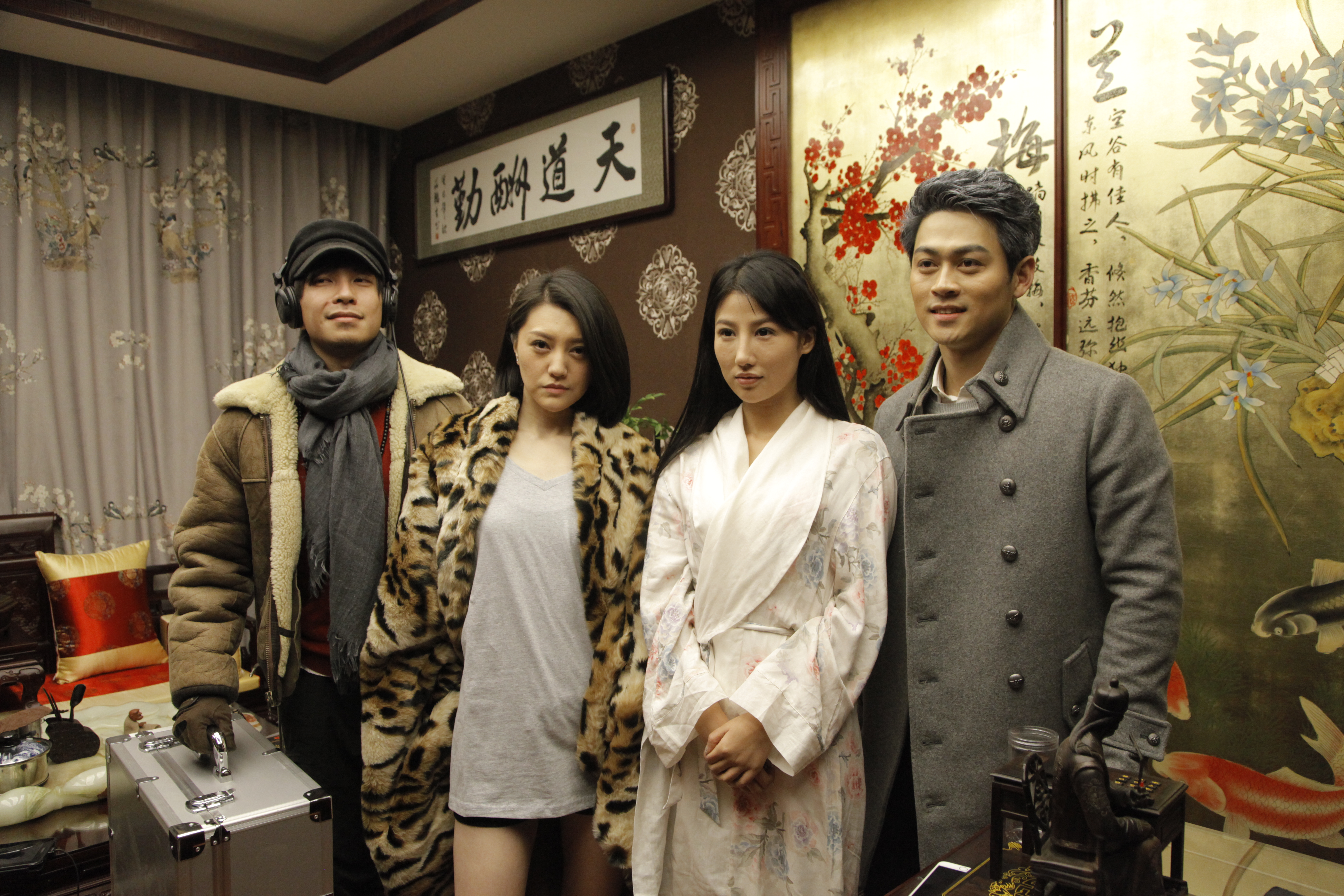 导演在北京拍摄电影现场幕后